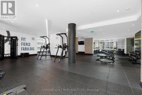 1507 - 85 Duke Street W, Kitchener, ON - Indoor Photo Showing Gym Room