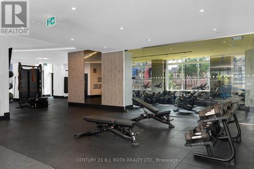 1507 - 85 Duke Street W, Kitchener, ON - Indoor Photo Showing Gym Room