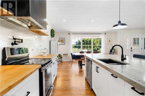 16 Bonisteel Road, Quinte West, ON - Indoor Photo Showing Kitchen With Double Sink With Upgraded Kitchen