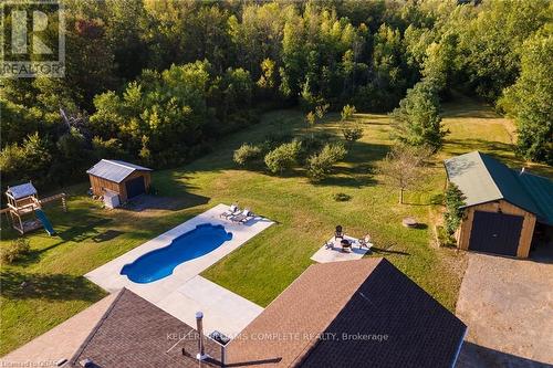 16 Bonisteel Road, Quinte West, ON - Outdoor With In Ground Pool