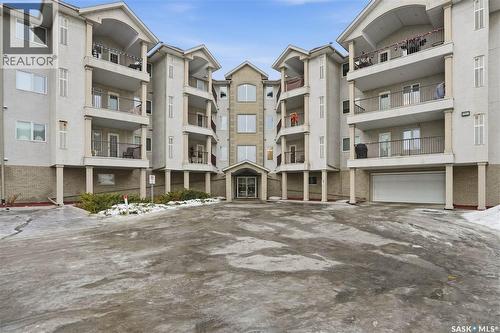 #312 2909 Arens Road E, Regina, SK - Outdoor With Balcony With Facade