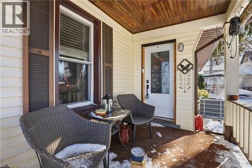 Porch - 187 Sydenham Street, Brantford, ON - Outdoor With Exterior