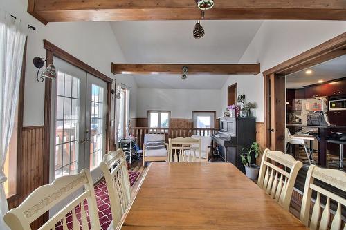 Dining room - 185 Rue Principale (Courcelles), Courcelles/Saint-Évariste, QC - Indoor Photo Showing Dining Room