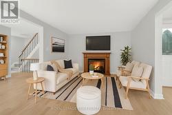 Virtually staged living room. - 