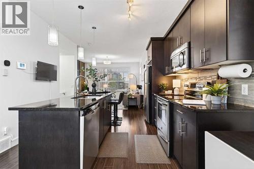 404 Redstone View Ne, Calgary, AB - Indoor Photo Showing Kitchen With Stainless Steel Kitchen With Upgraded Kitchen