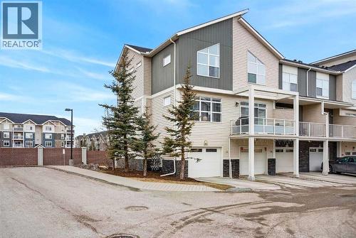 404 Redstone View Ne, Calgary, AB - Outdoor With Balcony With Facade