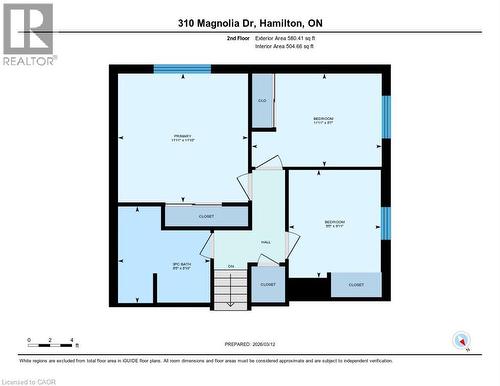 View of property floor plan - 310 Magnolia Drive, Hamilton, ON 