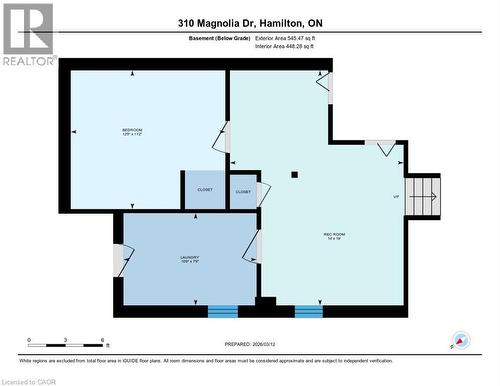 View of room layout - 310 Magnolia Drive, Hamilton, ON 