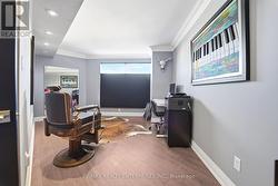 Floor To Ceiling Window, Crown Moulding - Bedroom - 