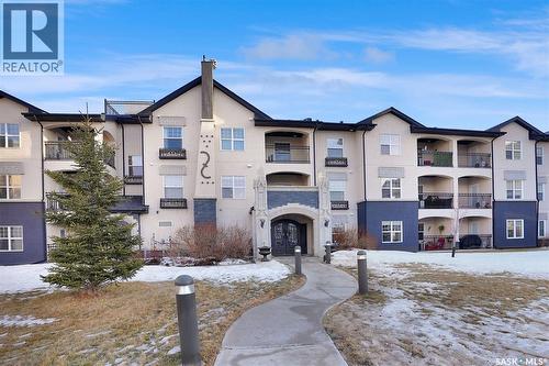 112 1545 Neville Drive, Regina, SK - Outdoor With Balcony With Facade