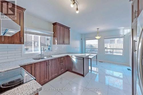 KITCHEN - 189 Martindale Avenue, Oakville, ON - Indoor Photo Showing Kitchen With Double Sink
