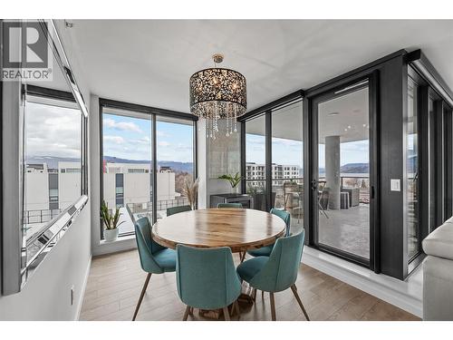 485 Groves Avenue Unit# 505, Kelowna, BC - Indoor Photo Showing Dining Room