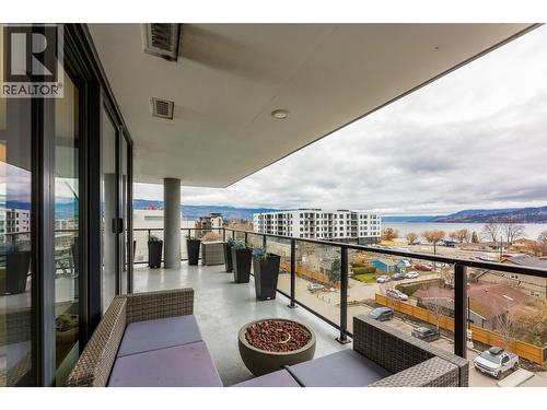 485 Groves Avenue Unit# 505, Kelowna, BC - Outdoor With Body Of Water With View With Exterior