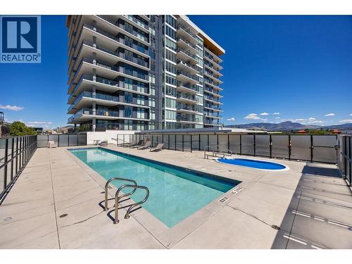 485 Groves Avenue Unit# 505, Kelowna, BC - Outdoor With In Ground Pool