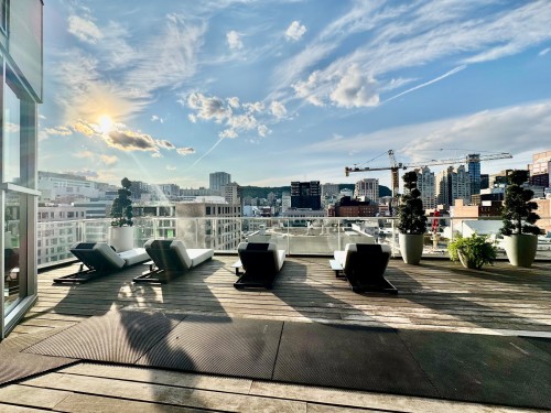 Patio - 1902-1100 Rue De La Montagne, Montréal (Ville-Marie), QC - Outdoor With View