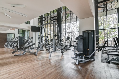 Salle d'exercice - 912-2020 Boul. René-Lévesque O., Montréal (Ville-Marie), QC - Indoor Photo Showing Gym Room