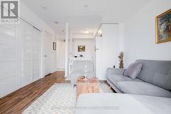 Living Room Overlooking Bedroom Doors Closed - 