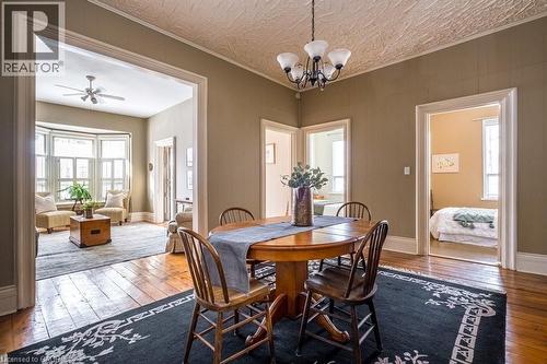 50 Macaulay Street W, Hamilton, ON - Indoor Photo Showing Dining Room