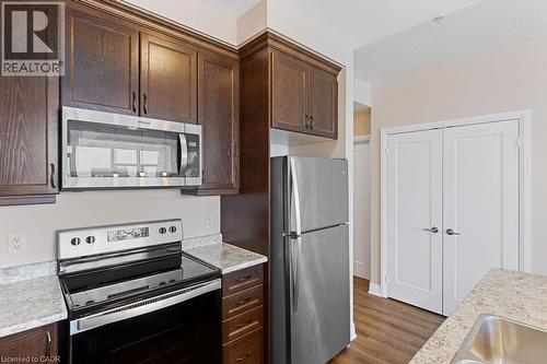 16 Concord Place Unit# 705, Grimsby, ON - Indoor Photo Showing Kitchen