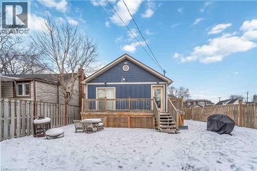 4 Rembe Avenue, Hamilton, ON - Outdoor With Deck Patio Veranda