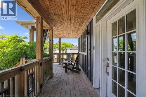 4 Rembe Avenue, Hamilton, ON - Outdoor With Deck Patio Veranda With Exterior