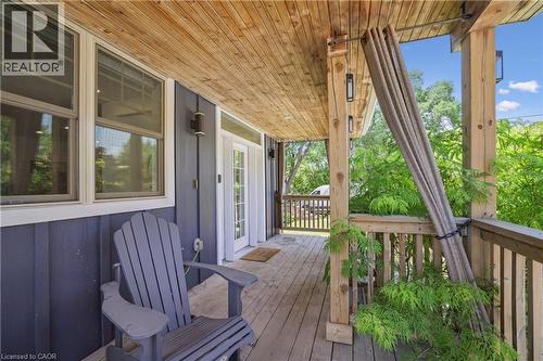 4 Rembe Avenue, Hamilton, ON - Outdoor With Deck Patio Veranda With Exterior