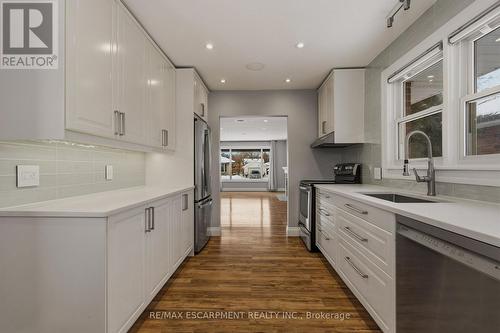 20 Shirley Street, Hamilton, ON - Indoor Photo Showing Kitchen With Upgraded Kitchen
