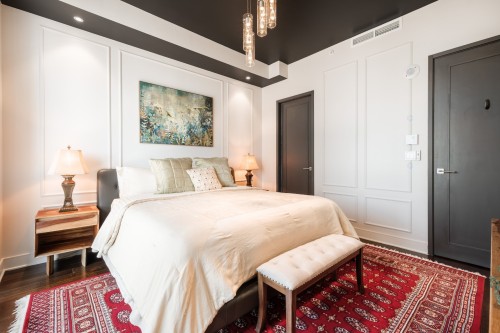 Chambre à coucher principale - 3802-1188 Av. Union, Montréal (Ville-Marie), QC - Indoor Photo Showing Bedroom