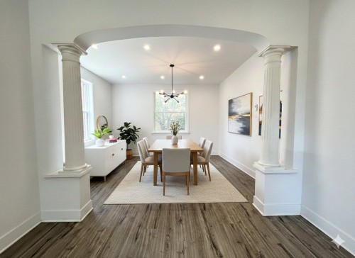 Salon - 2142 Boul. Grand, Montréal (Côte-Des-Neiges/Notre-Dame-De-Grâce), QC - Indoor Photo Showing Dining Room