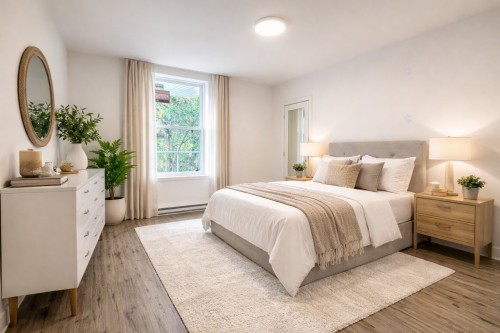 Chambre à coucher - 2142 Boul. Grand, Montréal (Côte-Des-Neiges/Notre-Dame-De-Grâce), QC - Indoor Photo Showing Bedroom