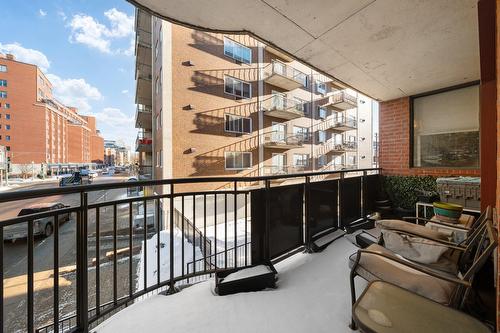 Balcony - 201-4476 Rue Ste-Catherine O., Westmount, QC - Outdoor With Balcony With Exterior