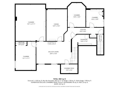 Plan (croquis) - 107 Rue Thibert, Saint-Constant, QC - Other