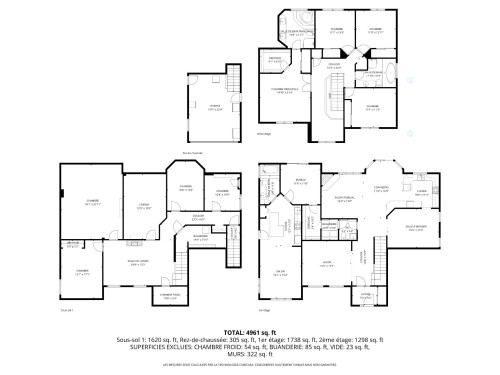 Plan (croquis) - 107 Rue Thibert, Saint-Constant, QC - Other