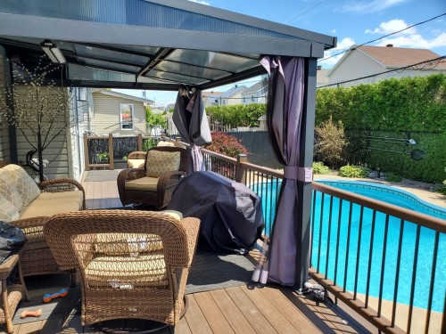 Balcon - 107 Rue Thibert, Saint-Constant, QC - Outdoor With Deck Patio Veranda With Exterior