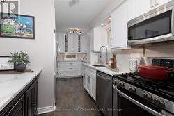 Kitchen with Stainless Steel Appliances - 