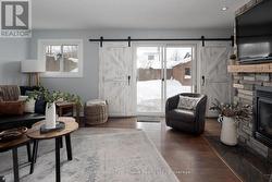 Family Rm with Patio Doors to Patio - Lower Level - 