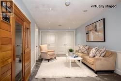 RecRoom -Built-in Sauna -Bsmt (Virtually Staged) - 