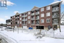 Back of building - V Parking & Underground P entry - 