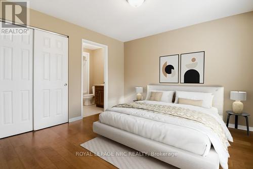 virtually staged - 203 - 16 Sullivan Avenue, Thorold (Thorold Downtown), ON - Indoor Photo Showing Bedroom