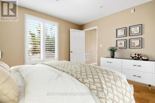 virtually staged - 203 - 16 Sullivan Avenue, Thorold (Thorold Downtown), ON - Indoor Photo Showing Bedroom