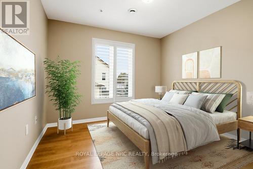 virtually staged - 203 - 16 Sullivan Avenue, Thorold (Thorold Downtown), ON - Indoor Photo Showing Bedroom
