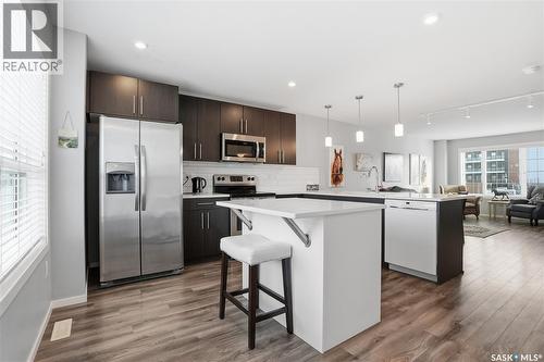4126 Brighton Circle, Saskatoon, SK - Indoor Photo Showing Kitchen With Upgraded Kitchen