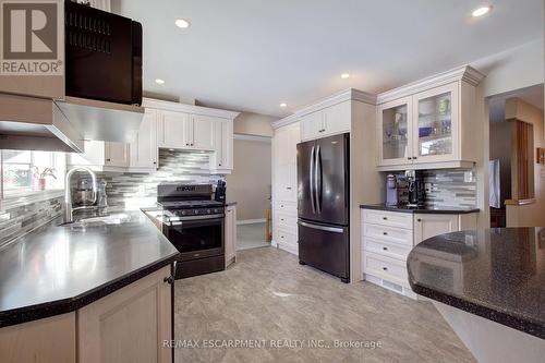 8 Jeanette Street, Hamilton, ON - Indoor Photo Showing Kitchen With Stainless Steel Kitchen With Double Sink