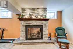 beautiful gas fireplace - 