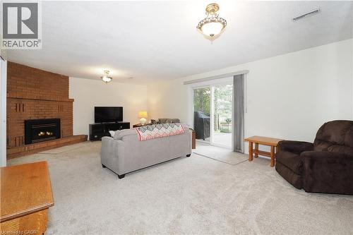 197 Wedgewood Drive, Cambridge, ON - Indoor Photo Showing Living Room With Fireplace