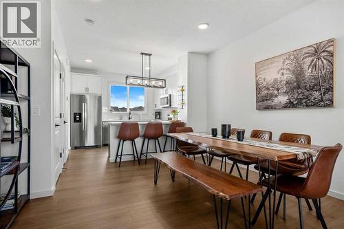 161 Lavender Manor Se, Calgary, AB - Indoor Photo Showing Dining Room