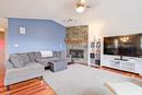 1410 Kendra Court, Kelowna, BC  - Indoor Photo Showing Living Room With Fireplace 