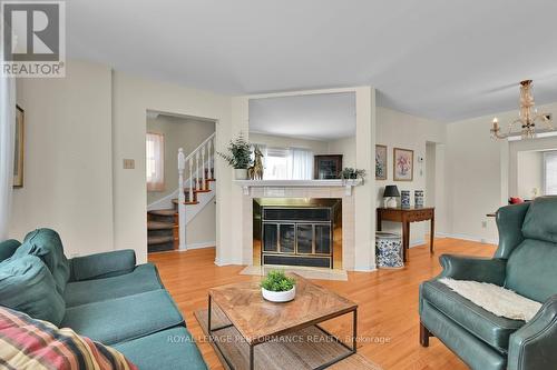 6 Elmdale Avenue, Ottawa, ON - Indoor Photo Showing Living Room With Fireplace