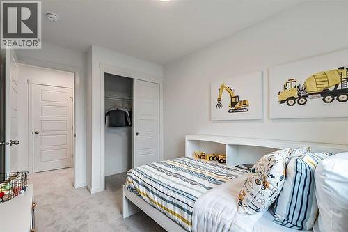 203 Annette Landing, Calgary, AB - Indoor Photo Showing Bedroom