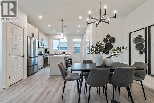 203 Annette Landing, Calgary, AB - Indoor Photo Showing Dining Room